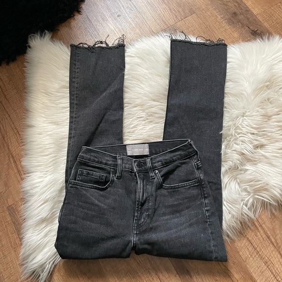EVERLANE High Rise Kick Crop Jeans - Picture 3 of 6